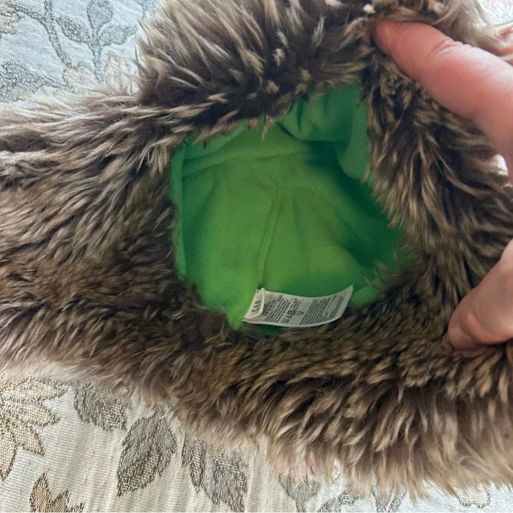 GAP Kids Faux Fur Knit Trapper Hat. Size L/XL.